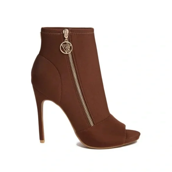 NWOT GUESS Monika Stiletto Booties Size 7.5 - Picture 2 of 10